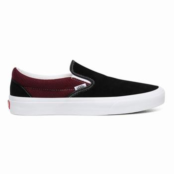 Vans P&C Classic - Miesten Slip-on kengät - Mustat/Kuninkaallinen Sininen